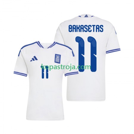 Billiga Fotbollströjor Grekland Anastasios Bakasetas 11 Hemma tröja 2026 Kortärmad
